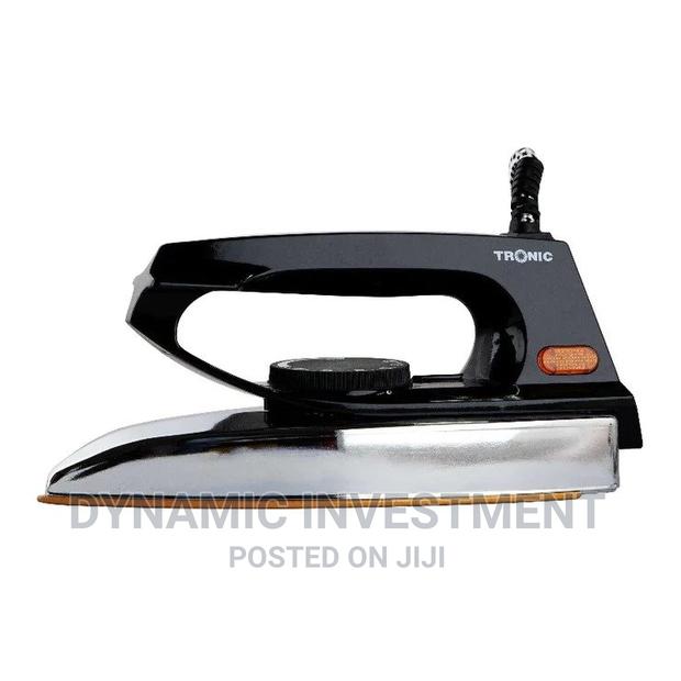 Tonic Dry Iron Box Heavy Duty Black Silver