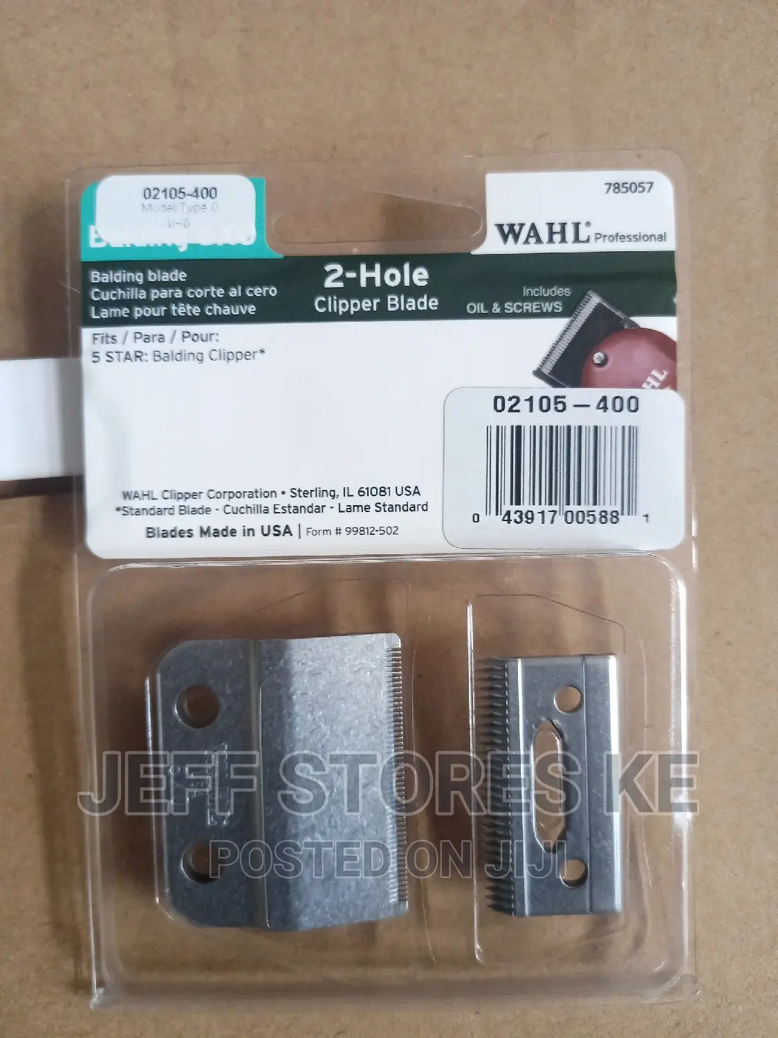 New Original Wahl Balding Blades