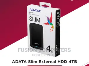 ADATA External Hard Disk Drives 4 TB Storage Capacity