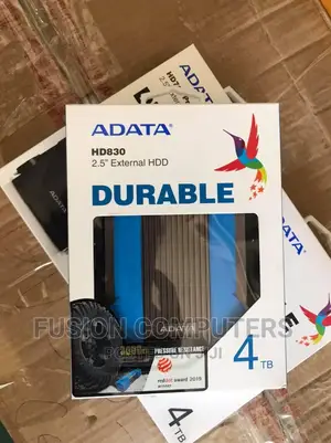 ADATA External Hard Disk Drives 4 TB Storage Capacity
