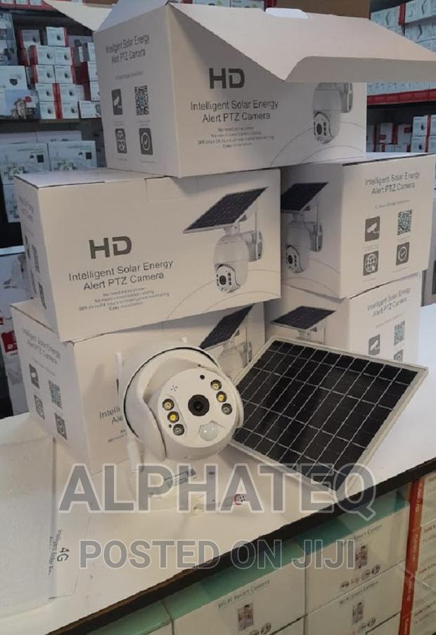 4G SIM Card Solar Powered CCTV Camera PTZ - main view