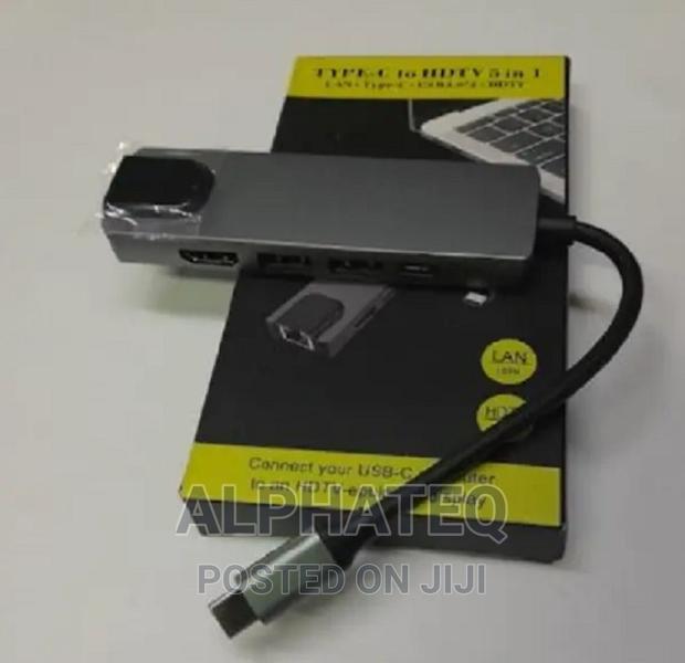 5 in 1 USB Type C Hub