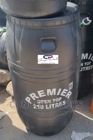 210ltrs Black Water Tank.