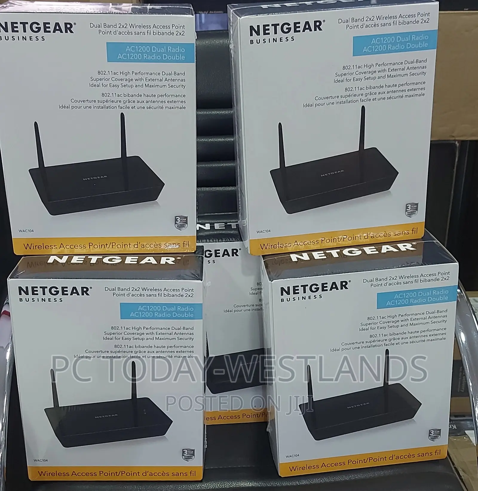 Netgear Ac1200 Dual-Band Wireless Access Point(Wac104)