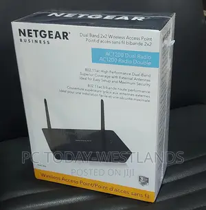 Netgear Ac1200 Dual-Band Wireless Access Point(Wac104)