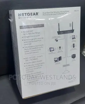 Netgear Ac1200 Dual-Band Wireless Access Point(Wac104)