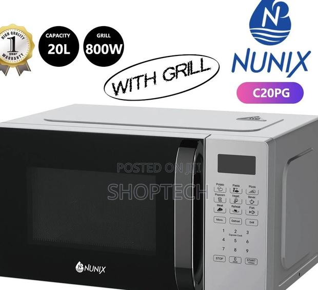 Nunix 20ltr Digital Microwave With Grill