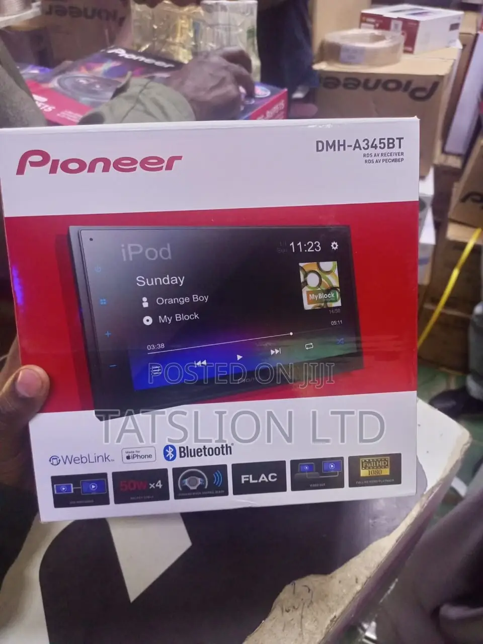 Pioneer DMH-A345BT Bluetooth Radio New