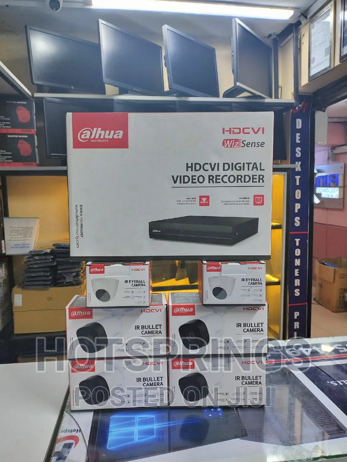 4 CHANNEL CCTV Kit