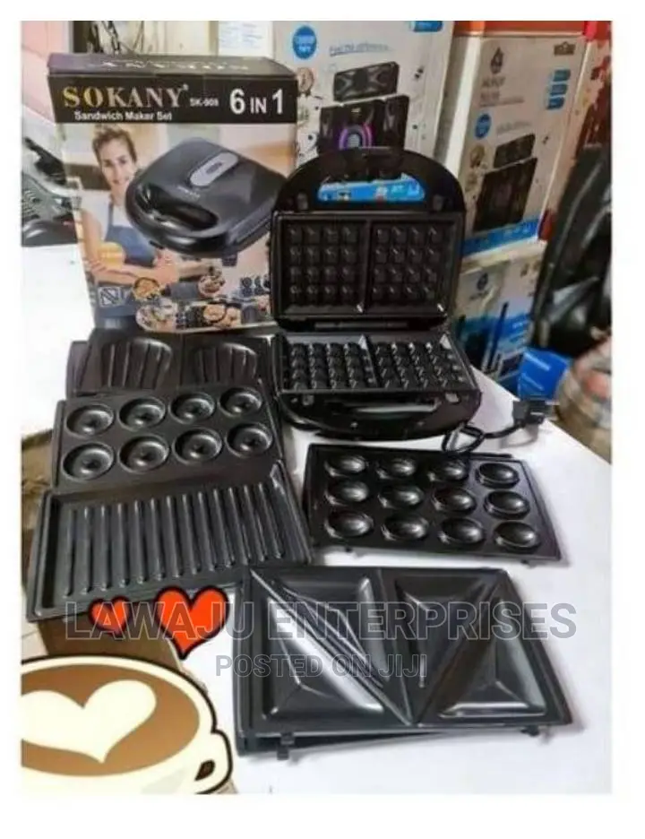 6 in 1 Sokany Sandwich Maker