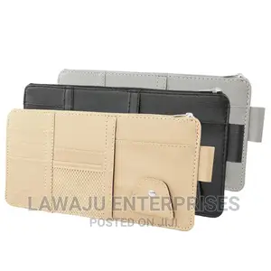 Car Sun Visor Documents Organizer
