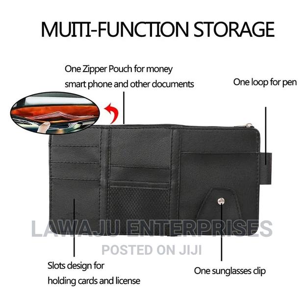Car Sun Visor Documents Organizer - thumbnail 2