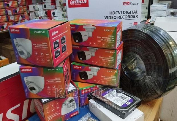 Dahua Colorvu 4 CCTV Cameras Full Kit(Full Night Vision )