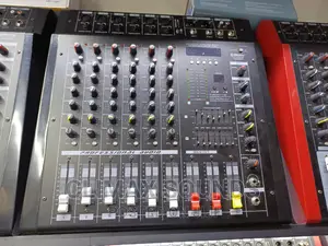 Max 6 CHNL Powered Mixer S