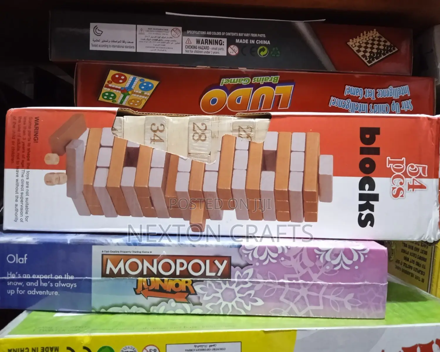 Advanced Jenga Stack Blocks Size Big