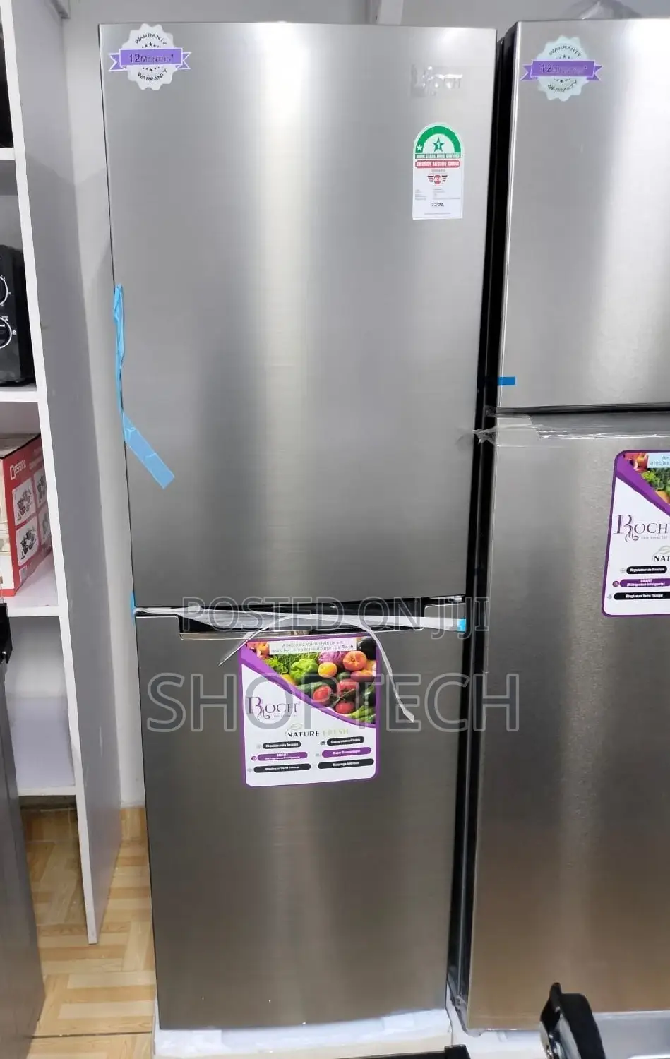 Roch With Bottom Freezer 290ltr Double Door Refrigerator