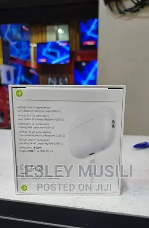 Airpods Pro (2nd Gen) With Magsafe Charging Case (USB‐C)