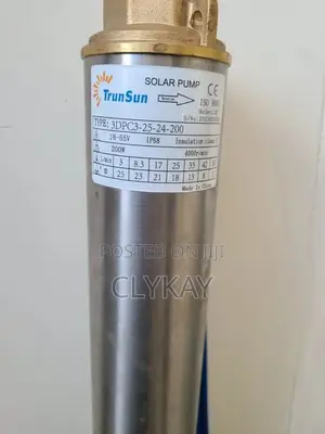 Solar DC Submersible Pump