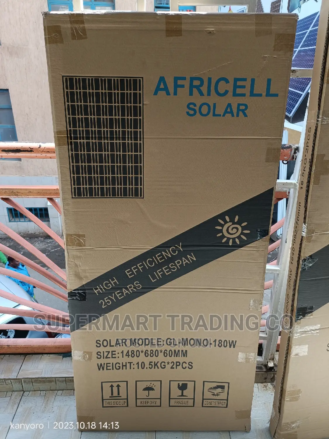 Solar Panel Africell 180wts