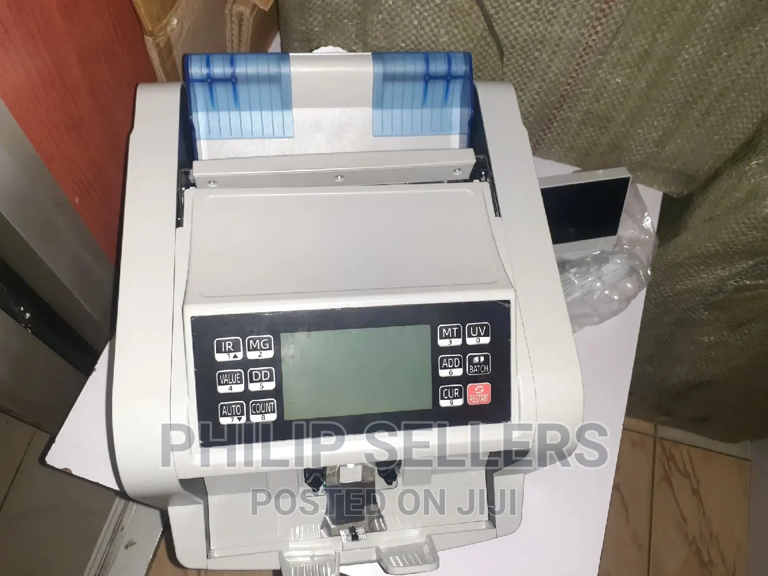 Money Counting Machine for Paper Polymer Currencies With U