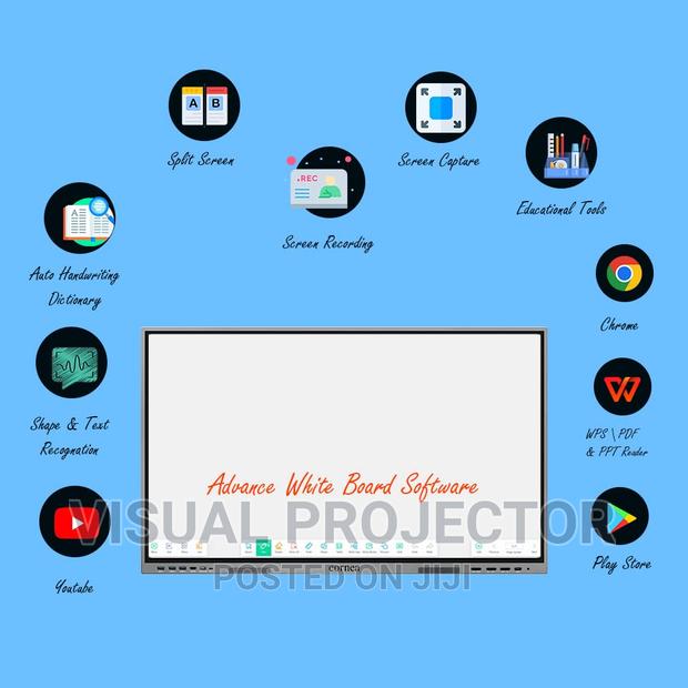 75 Inch Interactive Flat Panel Multitouch Screen - thumbnail 4