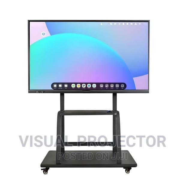75 Inch Interactive Flat Panel Multitouch Screen - main view