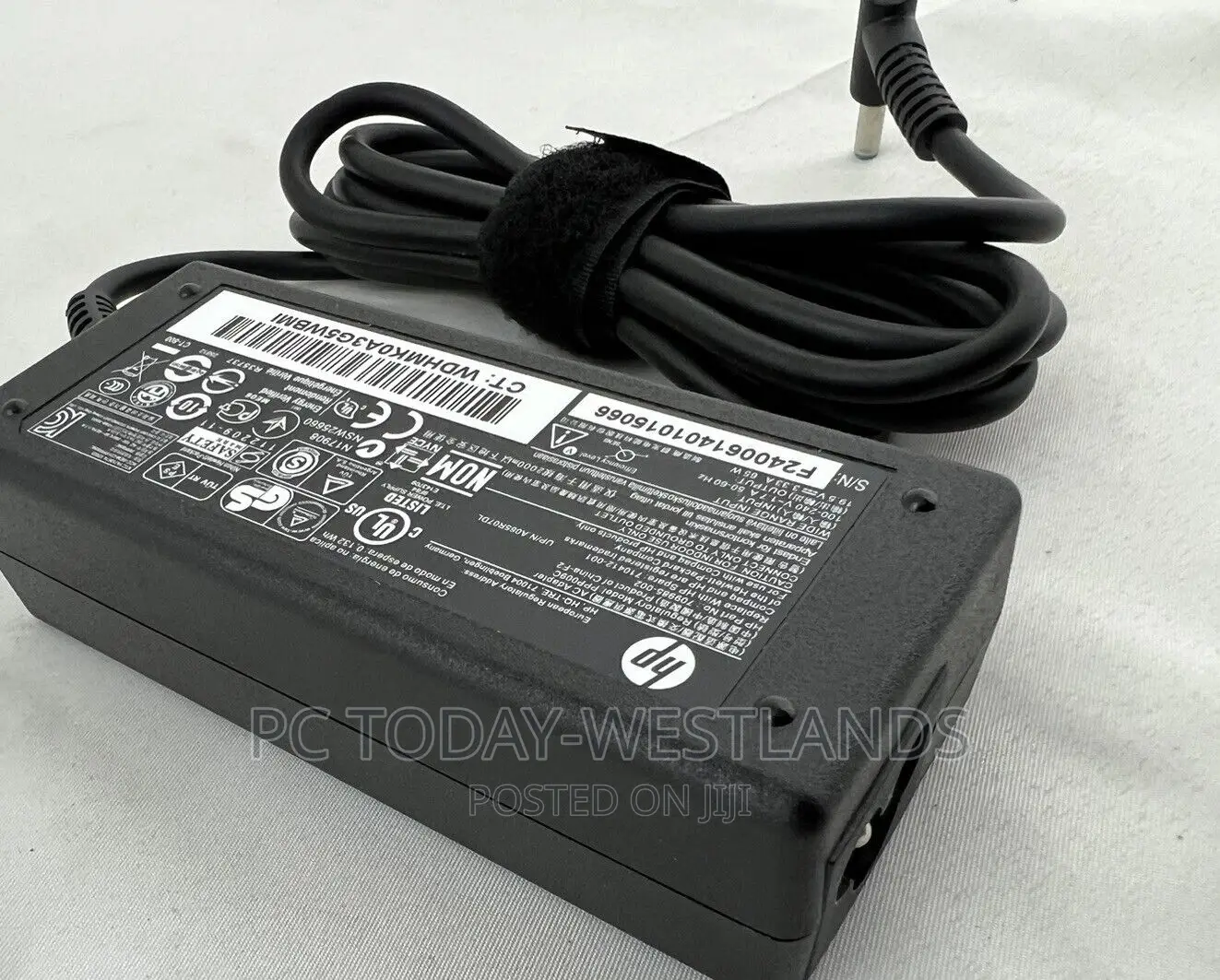 Original Blue Tip Ac Adapter 19.5V 3.33A 65W for HP Pavilion