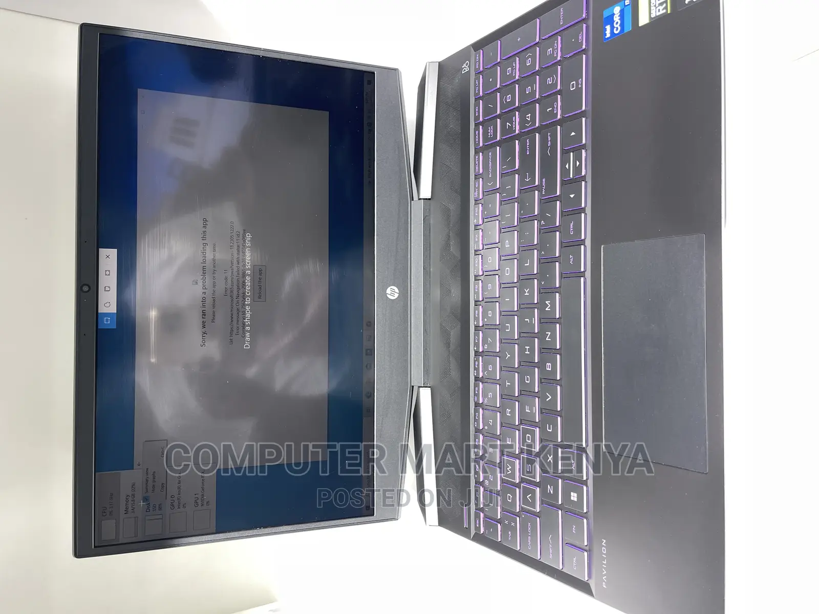 Laptop HP Pavilion Gaming 15 2019 16GB Intel Core I7 SSD 512GB