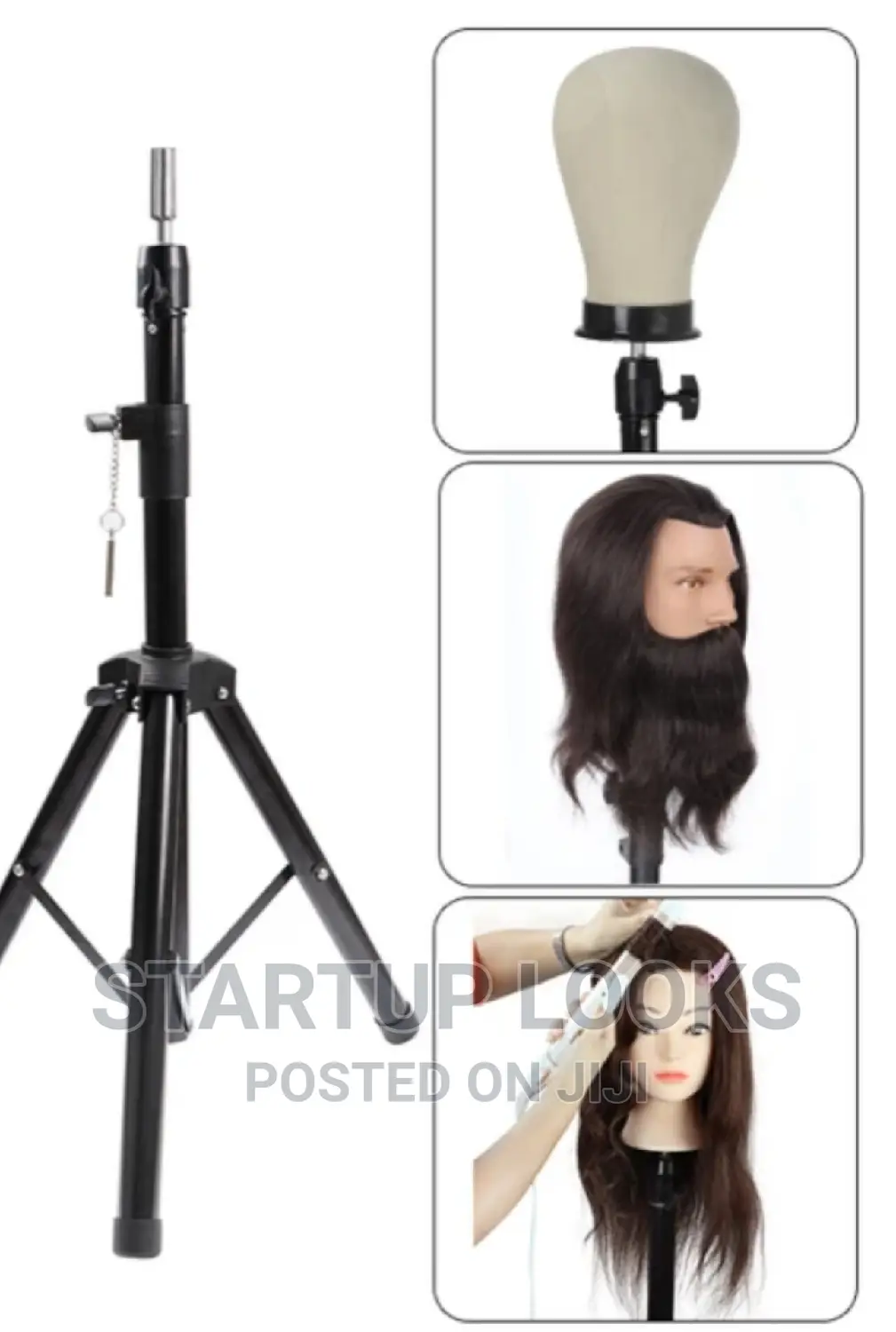 Wig Making Professional Heavy Duty Tripod Stand
