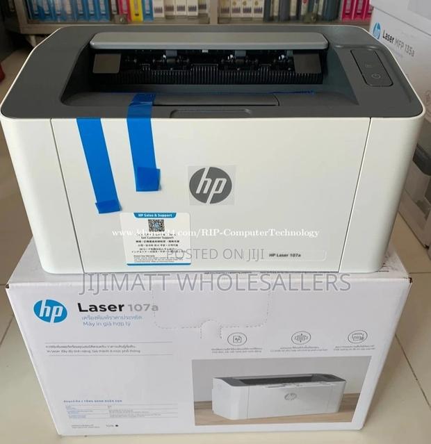 Printer//HP Laserjet M107a Monochrome Laser Printer - main view
