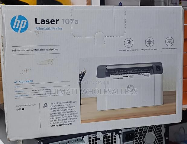 Printer//HP Laserjet M107a Monochrome Laser Printer - thumbnail 3