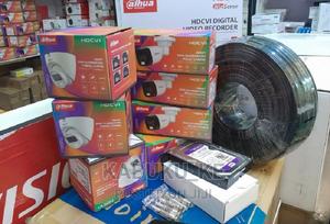 Full Kit Dahua Colorvu 4 CCTV Cameras Complete System Kit