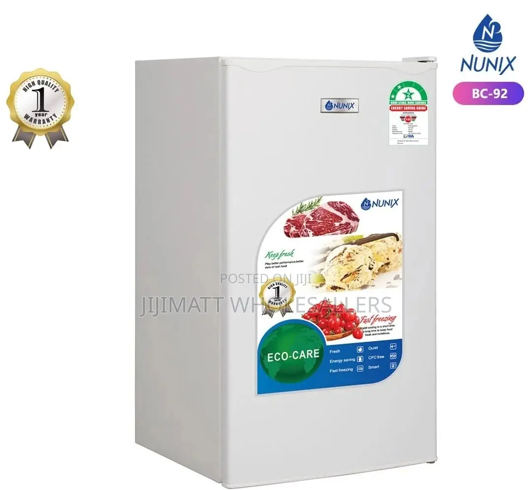 Fridge//Nunix Refrigerator 92litres Available