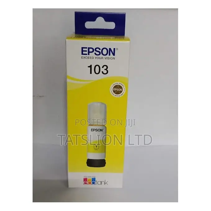Epson 103 Original Ecotank Ink Bottle -Yellow