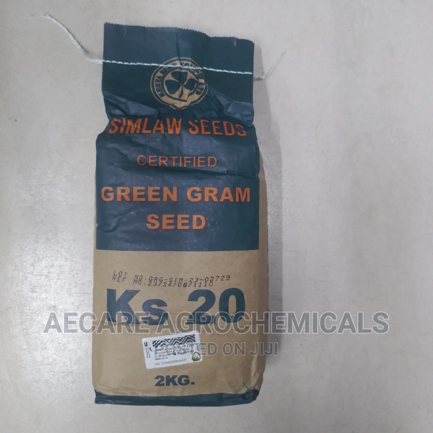 Green Grams Certified Seeds Ks20 (Ndengu) (Makueni) 2kgs