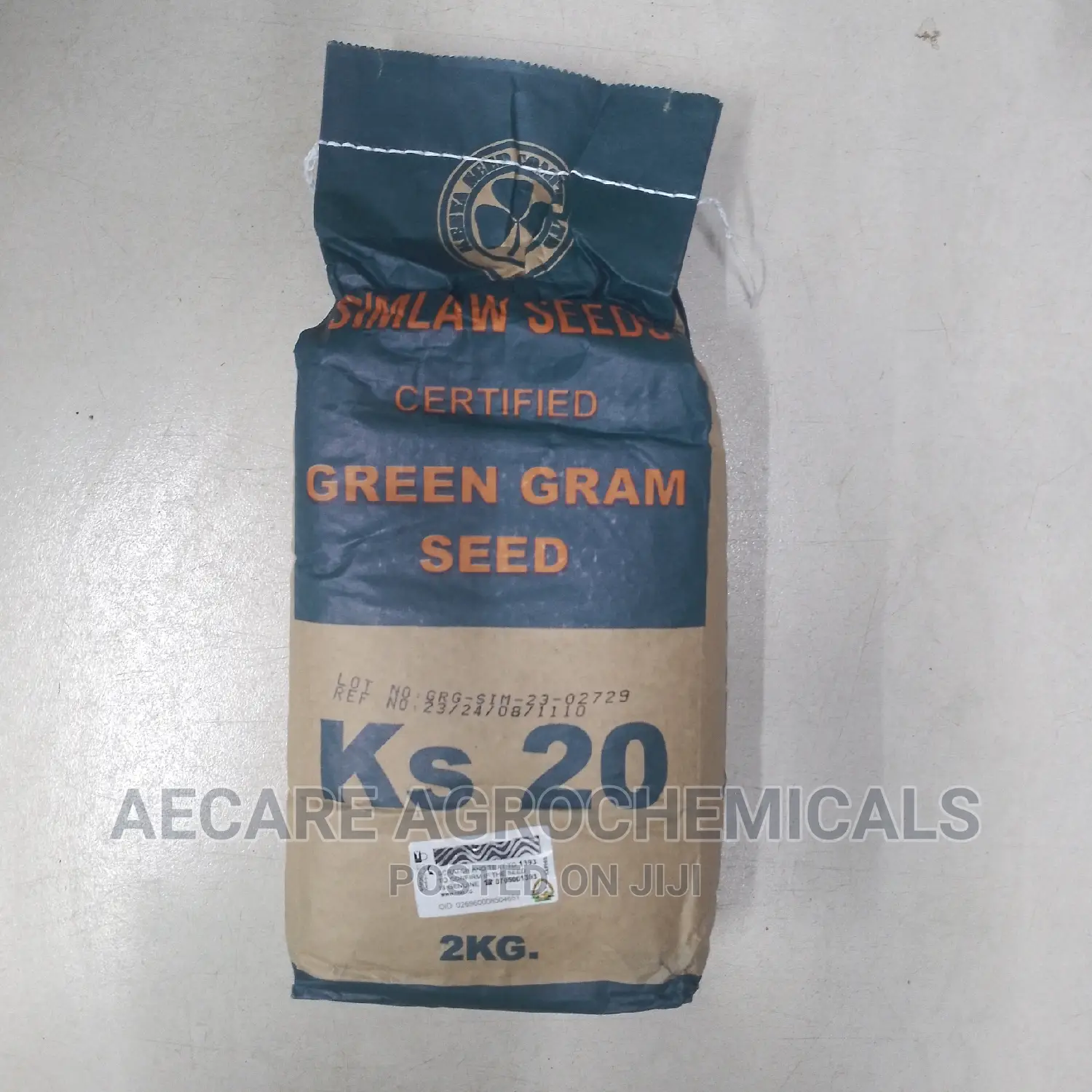 Green Grams Certified Seeds Ks20 (Ndengu) (Makueni) 2kgs