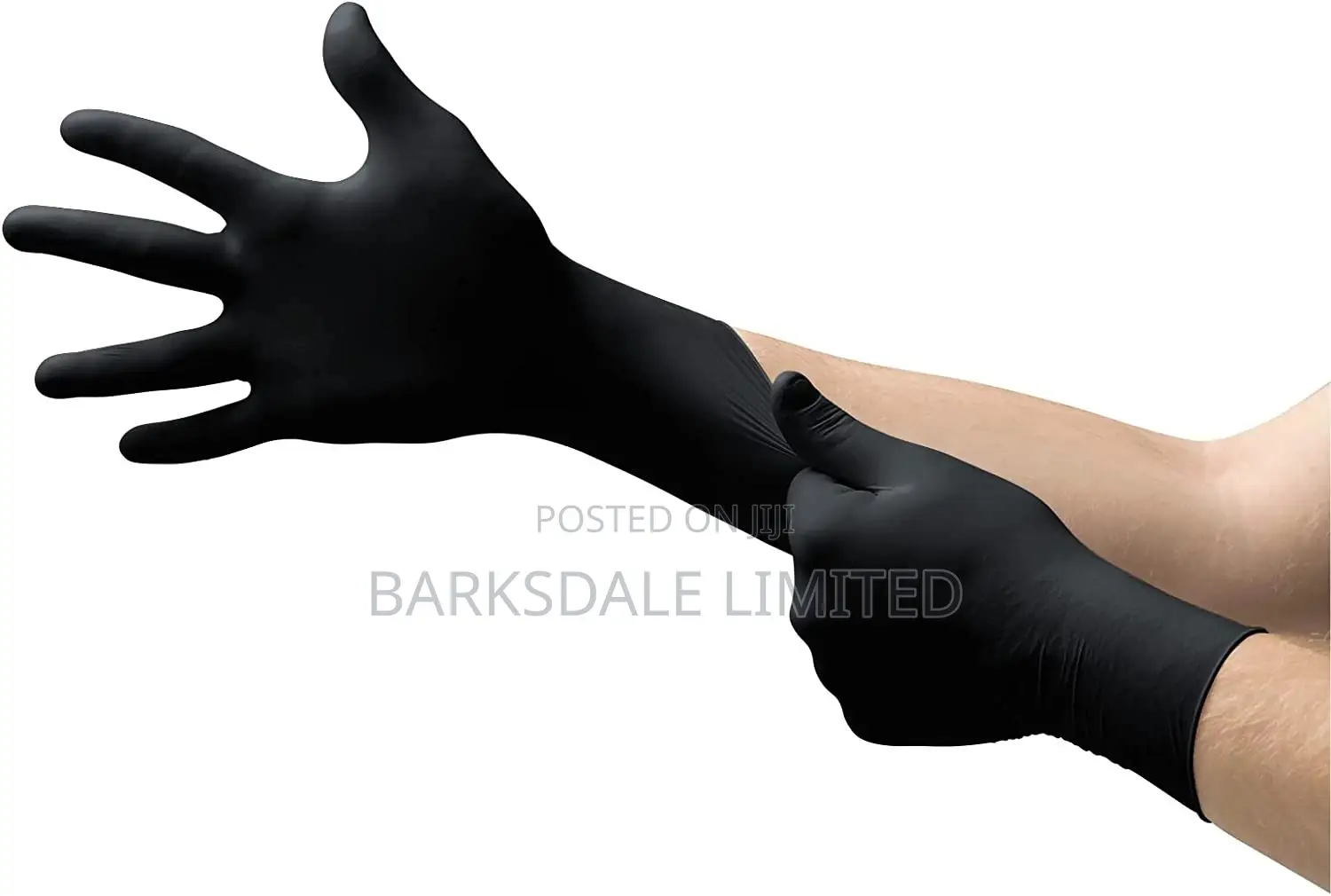 Black Nitrile Gloves Food Grade Latex Rubber Chef Kitchen Small Large