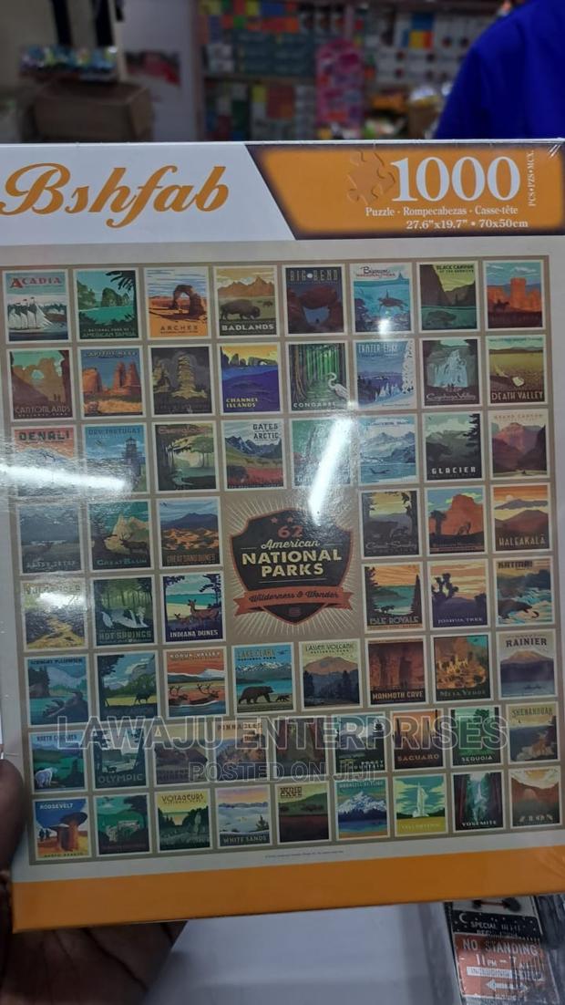 1000pcs National Park Puzzle Game - main view