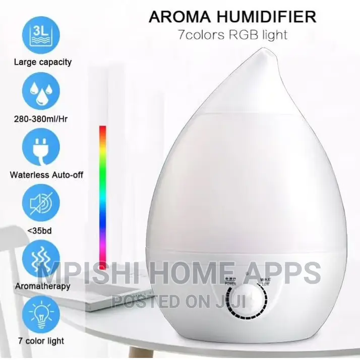 Ultrasonic Cool Mist Humidifier 2.4L