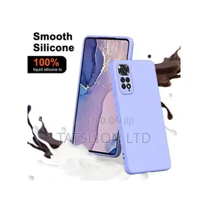 Redmi Note 11S Case, Slim Smooth Soft Silicone Shockproof
