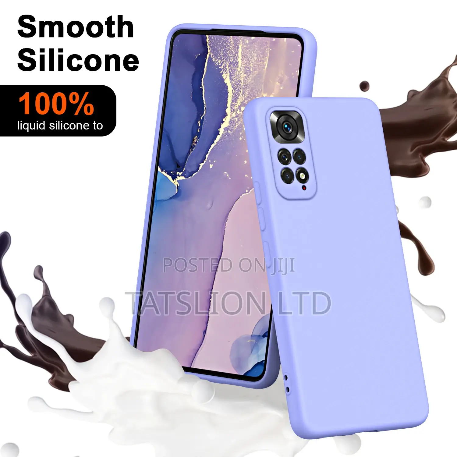 Redmi Note 10 Pro Max Liquid Silicone Cases Covers