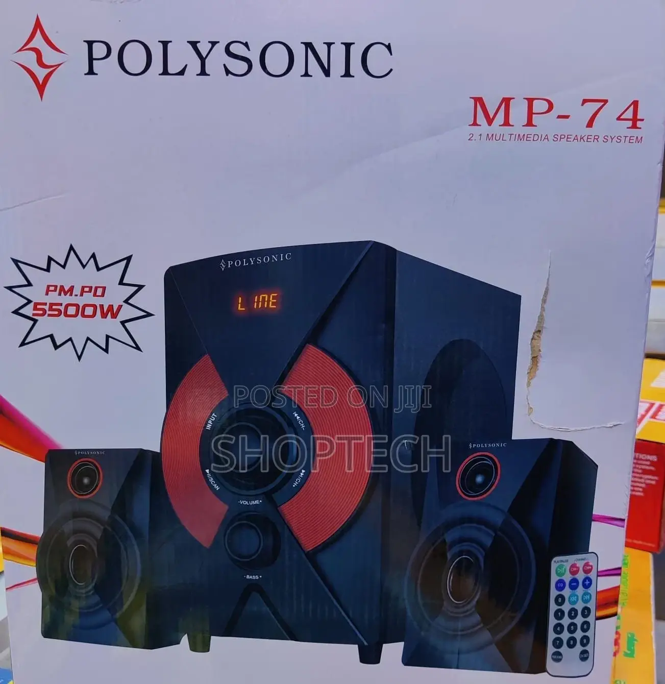 Polysonic 2.1 Multimedia Speakers
