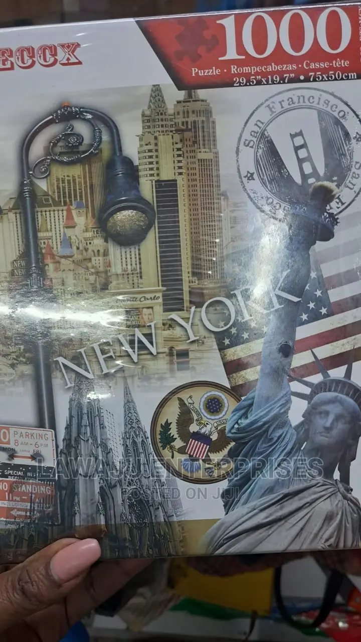 1000pcs New York Puzzle Game for Adults