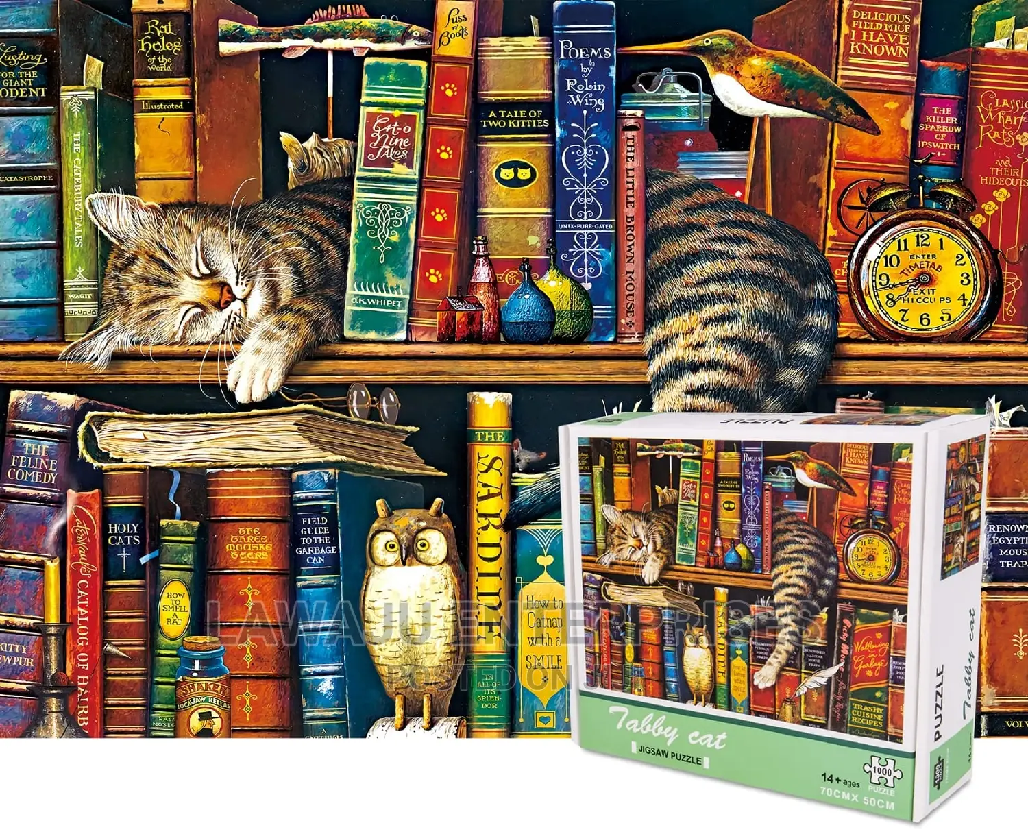 1000pcs Cat Lover Puzzle Game