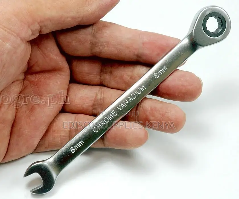 Tolsen Ratchet Spanners Set 7pc Premium Combination Spanners