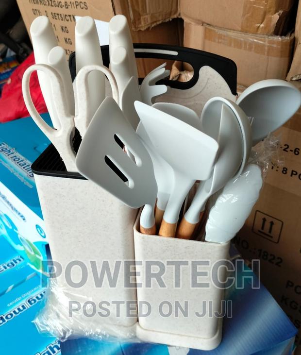 19pc Kitchen Silicone Spoon Set* - main view