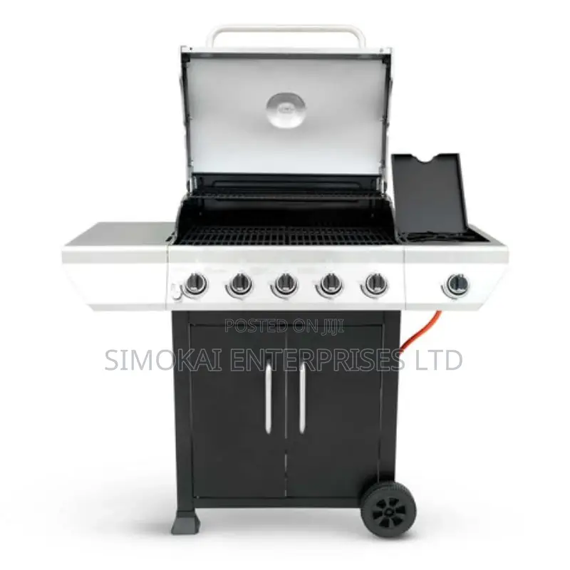 Crusade Series 5 Burner Patio Gas Braai With Side Burner