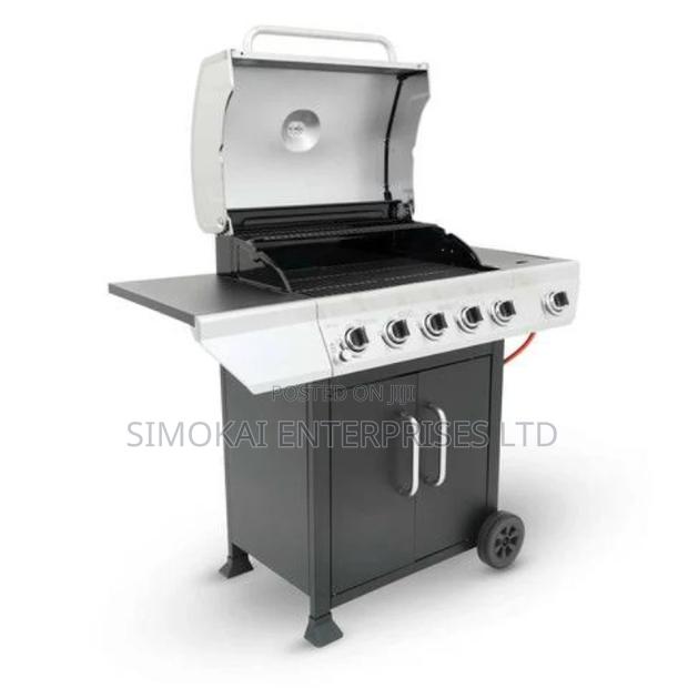 Megamaster Crusade 5 Burner Patio Gas Braai - main view