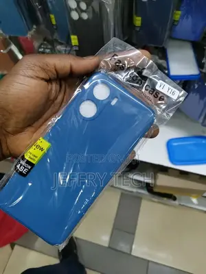 Cosmic Blue Candy Silicone Case for Vivo Y16