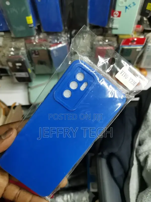 Back Cover for Vivo V23e 5g' Soft Silicone Slim Matte Liquid